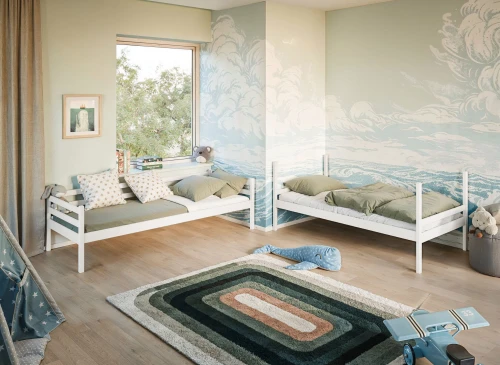 NICO 90x200 grafiet stapelbed Lano Meubels