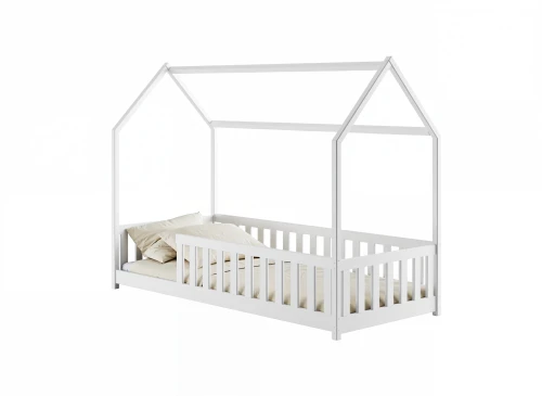 NOAH 90x200 grafiet Montessori vloerbed voor kinderen huisbed Lano Meubels