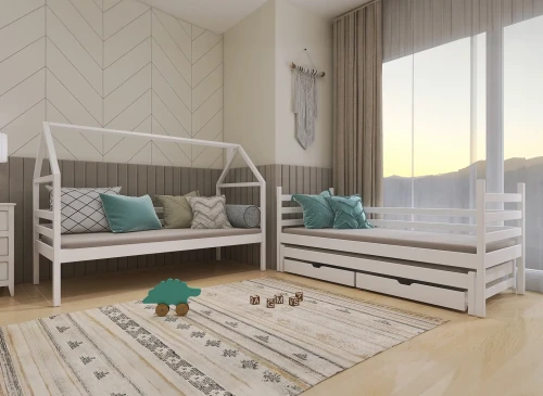 DALIA 80x170 grafiet huisjesbed Lano Meubels