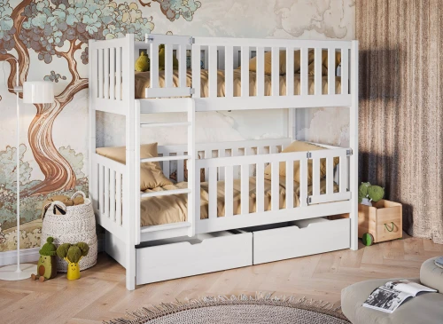 KSAWERY 80x180 wit stapelbed Lano Meubels