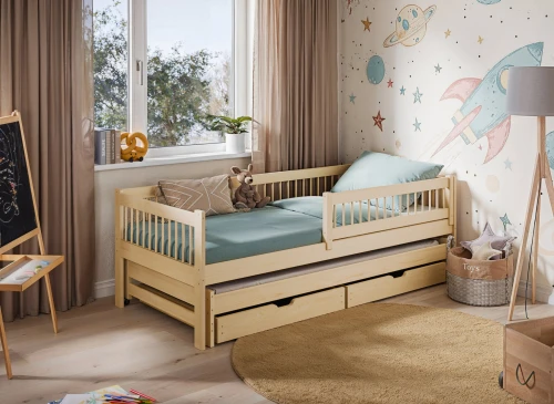 SOFTI 90x180 grenen kinderbed Lano Meubels