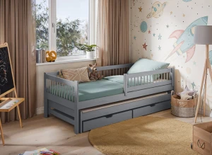 SOFTI 90x190 grijs kinderbed Lano Meubels