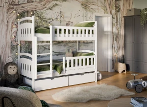 IGNAŚ 80x190 wit stapelbed Lano Meubels