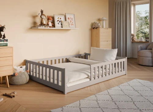 MATI 140x200 kasjmier eenpersoons kinderbed Lano Meubels