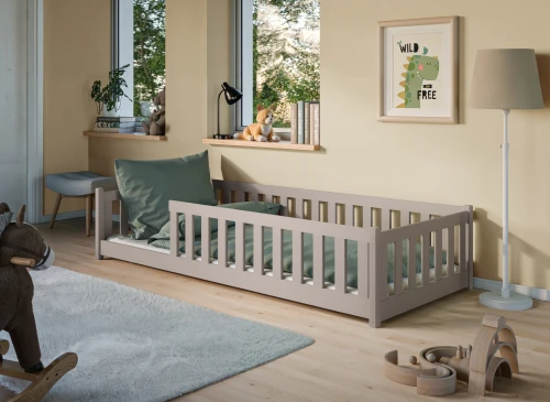 BELLA 90x190 kasjmier eenpersoons kinderbed Lano Meubels