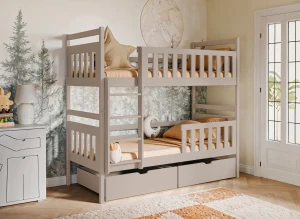 MONIKA 90x200 kasjmier stapelbed Lano Meubels