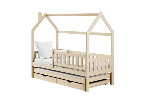 MONKEY 90x200 grenen kinderbed huisbed Lano Meubels