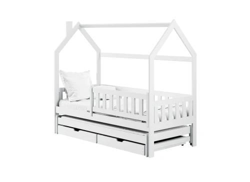MONKEY 90x190 wit kinderbed huisbed Lano Meubels