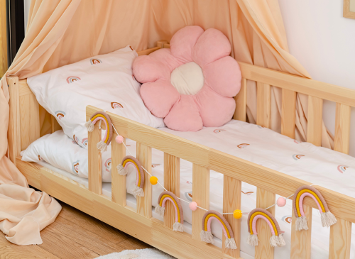 BELLA 90x190 grenen Montessori vloerbed voor kinderen Lano Meubels