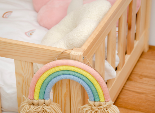 BELLA 90x190 grenen Montessori vloerbed voor kinderen Lano Meubels