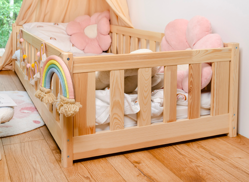 BELLA 90x190 grenen Montessori vloerbed voor kinderen Lano Meubels