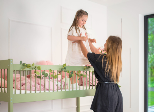 BOSTON 80x180 olijf stapelbed Lano Meubels