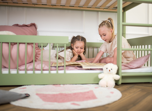 BOSTON 80x180 olijf stapelbed Lano Meubels