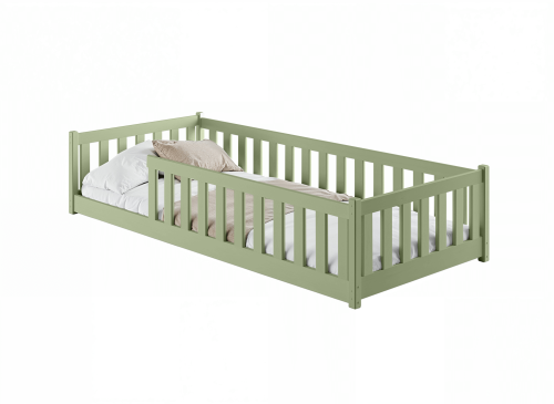 BELLA 90x190 olijf eenpersoons kinderbed Lano Meubels