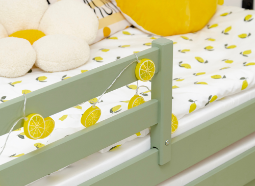 SENSO 80x160 olijf uitschuifbaar tweepersoonsbed Lano Meubels