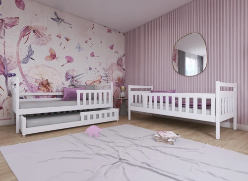 OLIWIA 80x180 grafiet stapelbed Lano Meubels