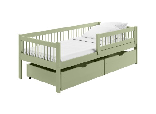 EDI 90x200 olijf eenpersoons kinderbed Lano Meubels