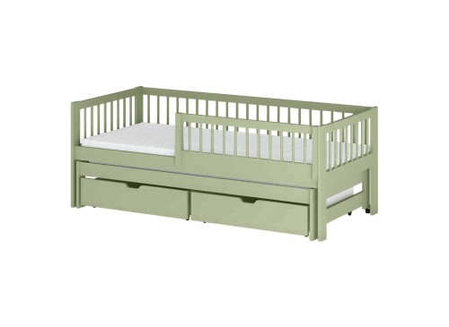 SOFTI 90x180 olijf kinderbed Lano Meubels