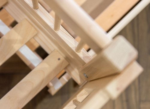 SOFTI 90x200 grenen kinderbed Lano Meubels