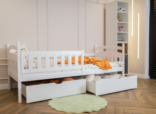 TERRY 80x190 wit eenpersoons kinderbed Lano Meubels