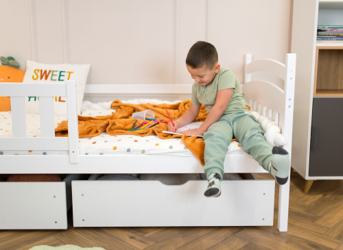 TERRY 80x190 wit eenpersoons kinderbed Lano Meubels