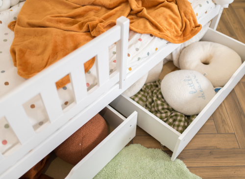 TERRY 80x190 wit eenpersoons kinderbed Lano Meubels