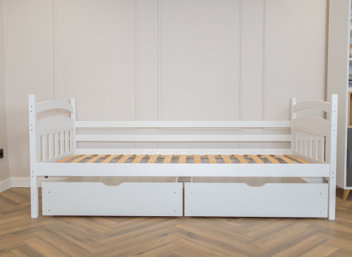 TERRY 80x190 wit eenpersoons kinderbed Lano Meubels