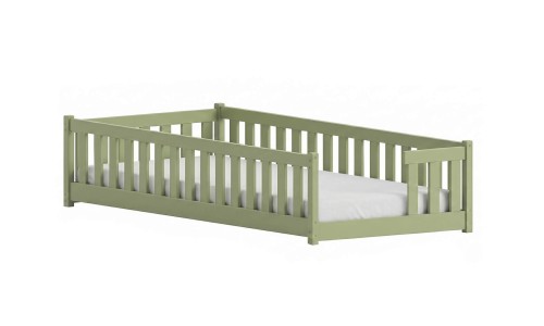 ZOYA 90X190 olijf eenpersoons kinderbed Lano Meubels