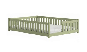 LEVI 140x200 olijf eenpersoons kinderbed Lano Meubels