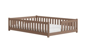 LEVI 140x200 melkchocolade eenpersoons kinderbed Lano Meubels