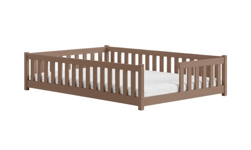 LEVI 140x200 melkchocolade eenpersoons kinderbed Lano Meubels