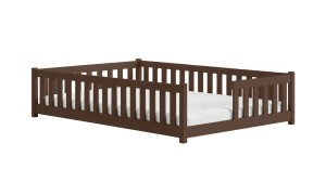 LEVI 140x200 puur chocolade eenpersoons kinderbed Lano Meubels