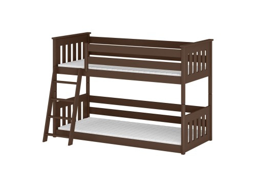 KEVIN 80x190 puur chocolade stapelbed Lano Meubels