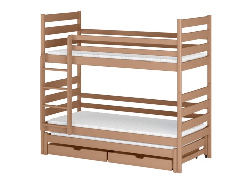 TOMI 80x190 kaneel stapelbed Lano Meubels