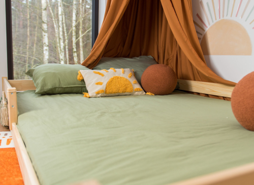 FINI 140x200 grenen Montessori vloerbed voor kinderen Lano Meubels