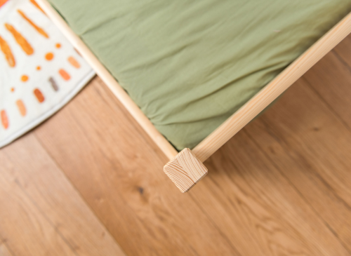 FINI 140x200 grenen Montessori vloerbed voor kinderen Lano Meubels