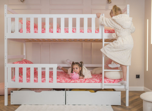 MONIKA 80x200 wit stapelbed Lano Meubels