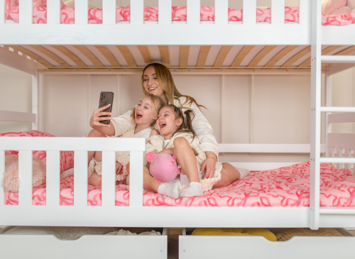 MONIKA 80x200 wit stapelbed Lano Meubels