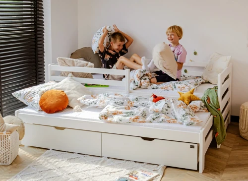 SENSO 90x200 wit uitschuifbaar tweepersoonsbed Lano Meubels