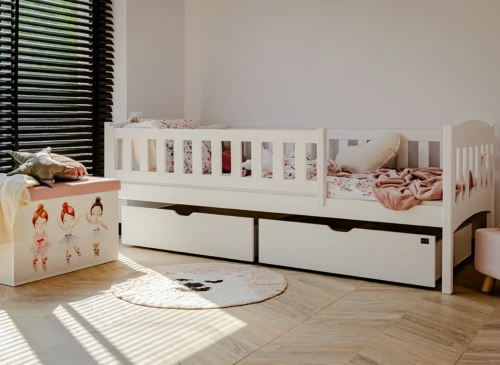 GUCIO 80x180 wit eenpersoons kinderbed Lano Meubels