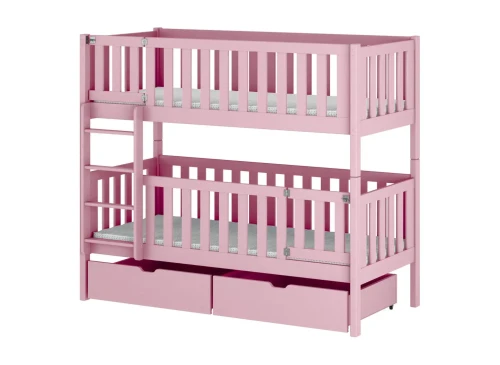 KSAWERY 80x180 roze stapelbed Lano Meubels