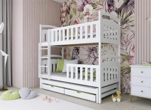 VIKI 80x190 wit stapelbed Lano Meubels