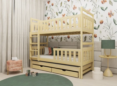 KLARA 90x190 grenen stapelbed Lano Meubels