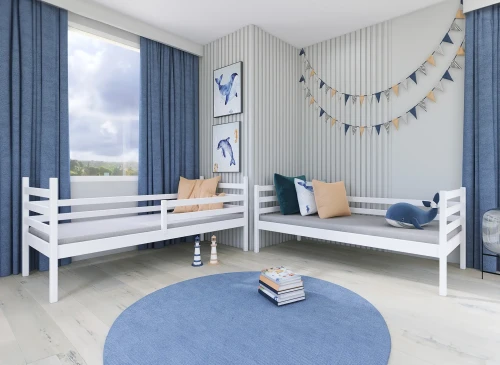 NEMO 80x170 wit stapelbed Lano Meubels