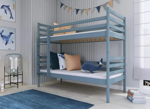 NEMO 90x180 grijs stapelbed Lano Meubels