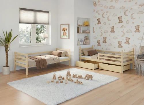NEMO 90x180 grenen stapelbed Lano Meubels