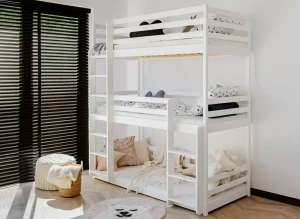 TED 80x180 wit stapelbed Lano Meubels