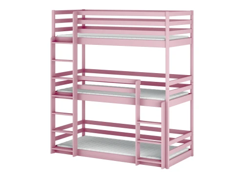 TED 90x200 roze stapelbed Lano Meubels