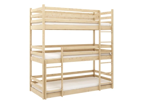 TED 90x200 grenen stapelbed Lano Meubels