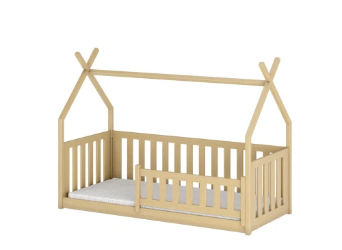 BOGUŚ 90x180 grenen Montessori vloerbed voor kinderen tipi Lano Meubels